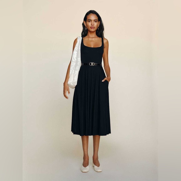 Reformation Rou Midi Dress - Picture 2 of 6